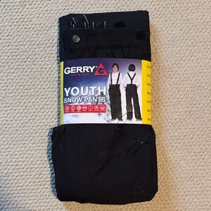 Gerry  Black Youth Snow Pants—sz7-8
